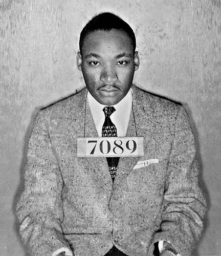 Martin Luther King Jr in jail